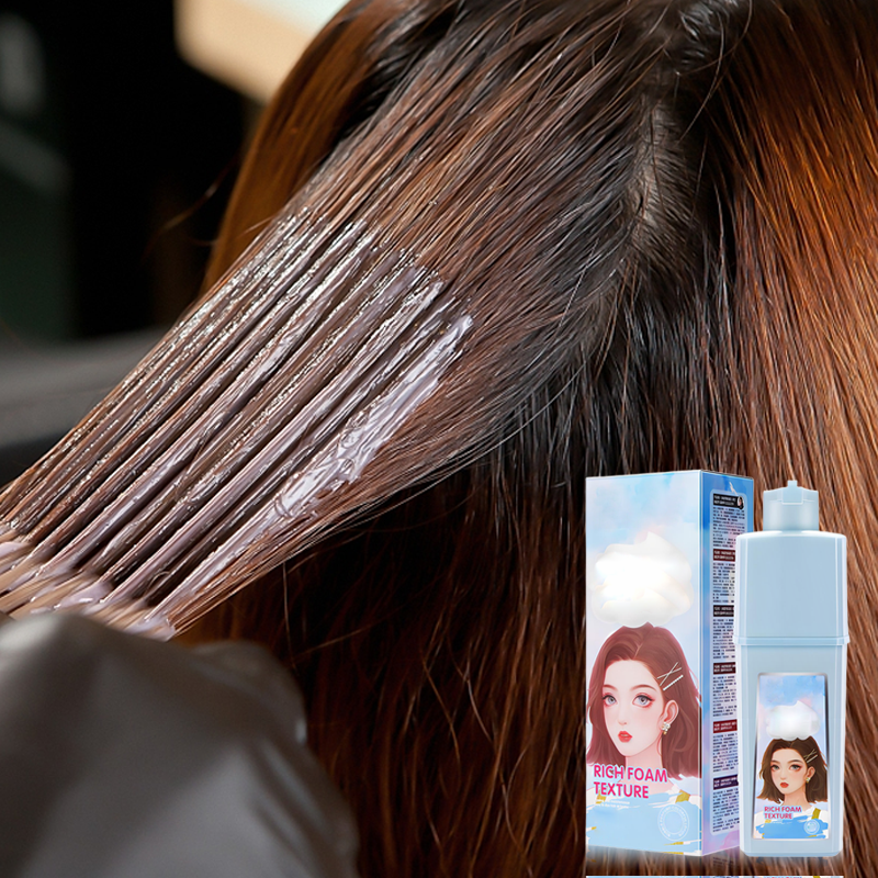 Convenient & Long-Lasting Bubble Hair Dye