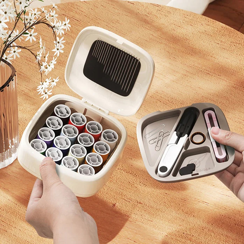 Repair Rips & Buttons Instantly! Portable Magnetic Sewing Kit