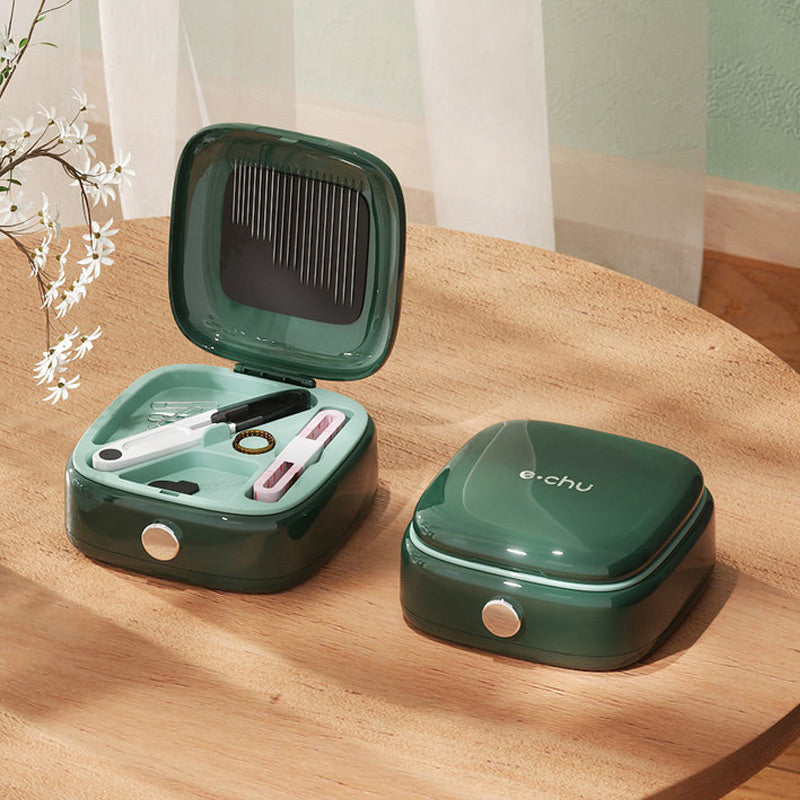 Repair Rips & Buttons Instantly! Portable Magnetic Sewing Kit