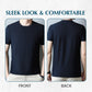 Waffle-Knit T-Shirt – Breathable, 4-Way Stretch & Classic Fit