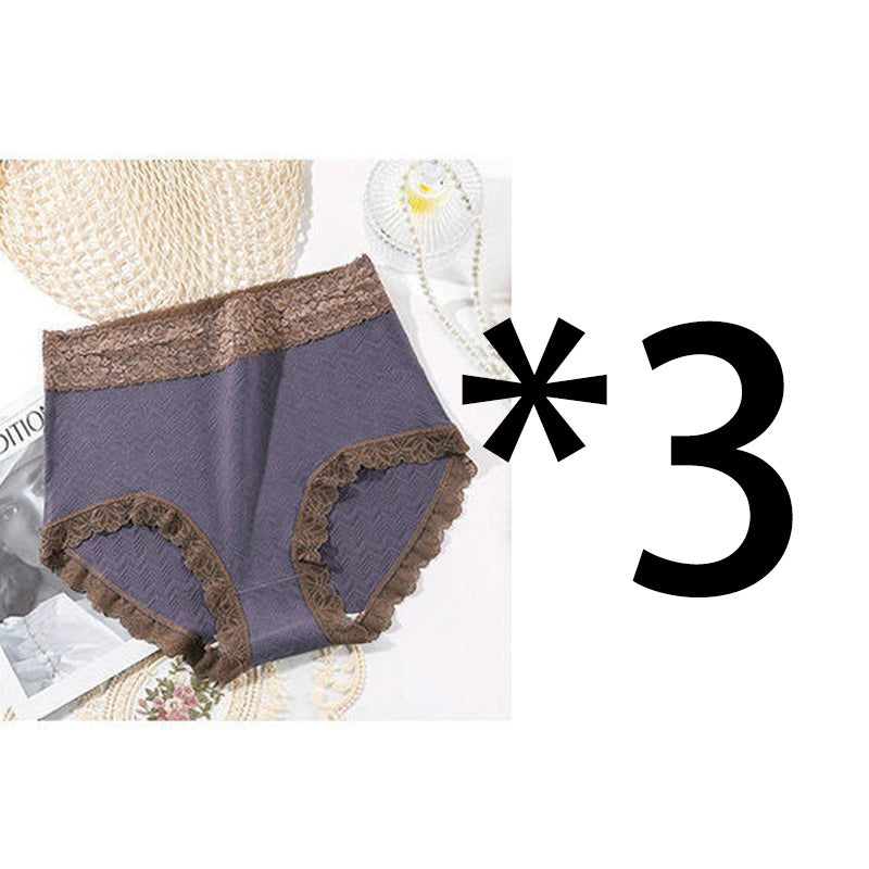 Tummy Control High-Waist Panties – Seamless Lace, Invisible & Breathable