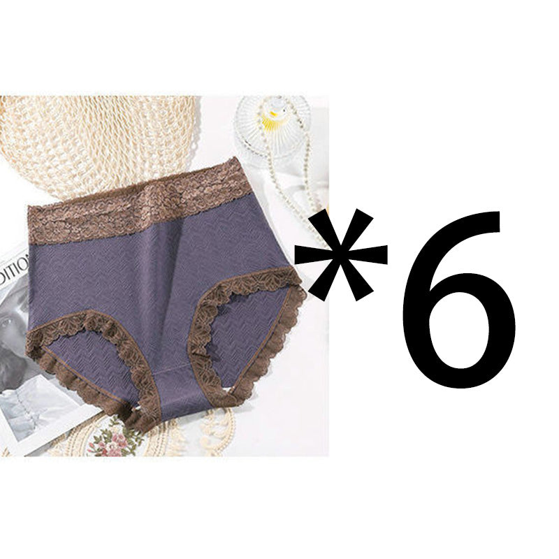 Tummy Control High-Waist Panties – Seamless Lace, Invisible & Breathable