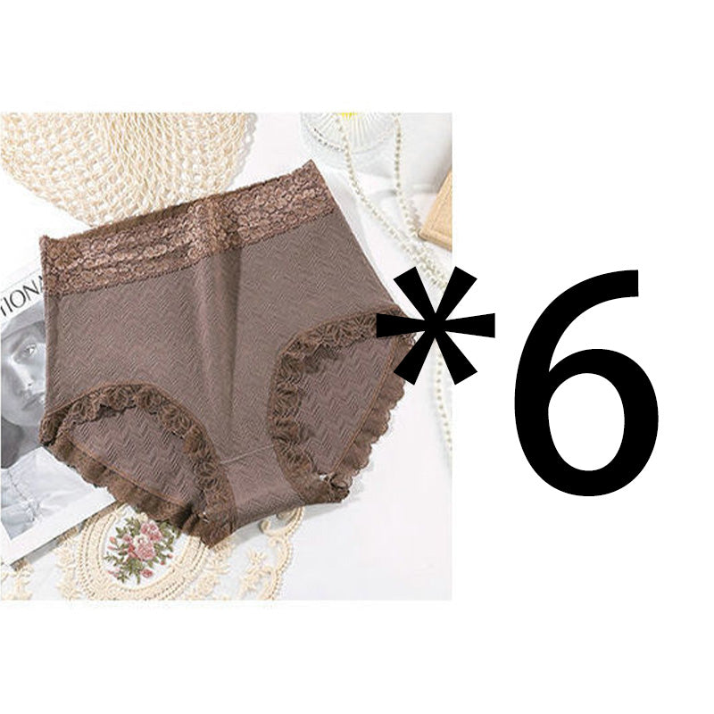 Tummy Control High-Waist Panties – Seamless Lace, Invisible & Breathable