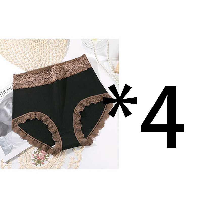 Tummy Control High-Waist Panties – Seamless Lace, Invisible & Breathable