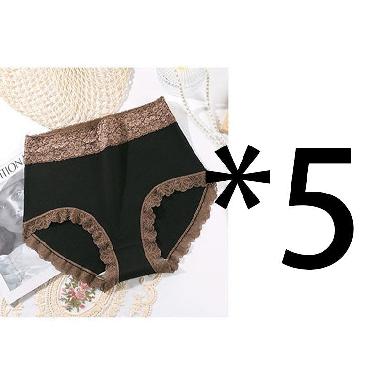 Tummy Control High-Waist Panties – Seamless Lace, Invisible & Breathable