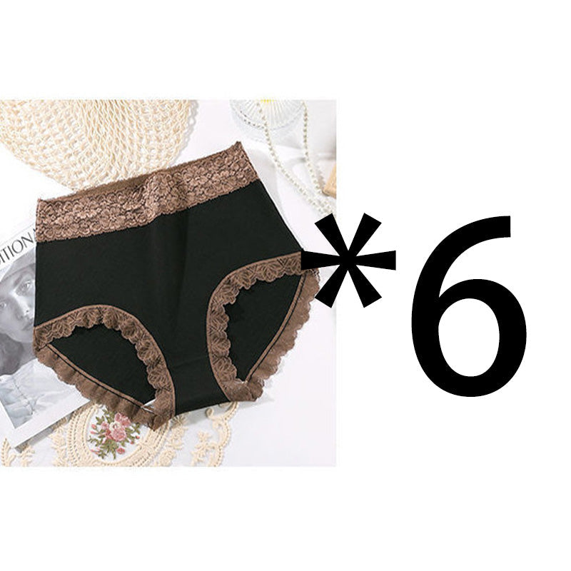 Tummy Control High-Waist Panties – Seamless Lace, Invisible & Breathable