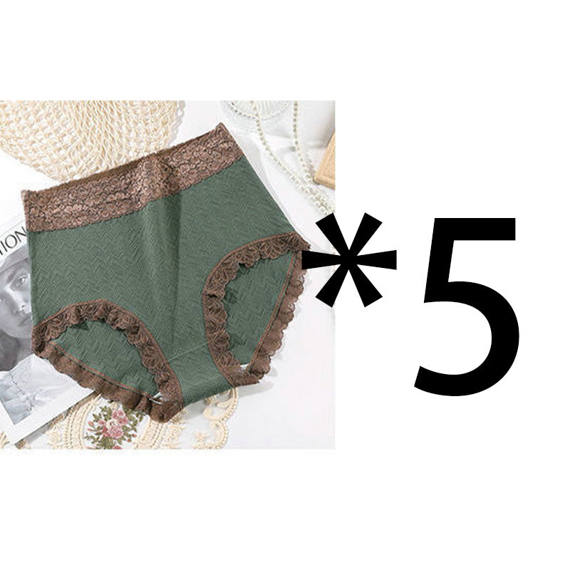Tummy Control High-Waist Panties – Seamless Lace, Invisible & Breathable