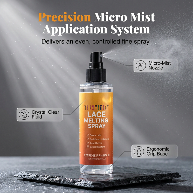 Lace Wig Melting Spray – Strong Hold, Moisturizing & No Residue