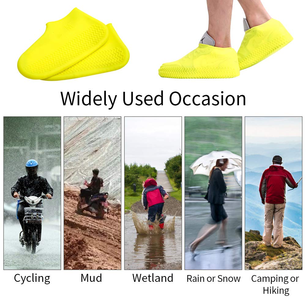 Waterproof Silicone Shoe Covers – Stretch-Fit & Anti-Slip