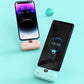 Power Up Instantly! Lipstick-Size 5000mAh Wireless Power Bank
