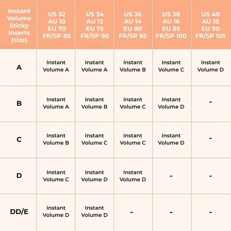 Invisible Push-Up Breast Inserts – Waterproof, Double-Sided Adhesive Lift