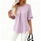 Ruffled Sleeve Blouse – Soft & Breathable