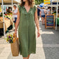 V-Neck Ruffle Dress – Breezy & Vacation-Ready Silhouette