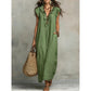 V-Neck Ruffle Dress – Breezy & Vacation-Ready Silhouette