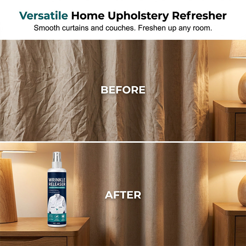 ✨Last Day 50 % OFF👔 Instant wrinkle release – no iron, travel-ready, static-free & fresh.