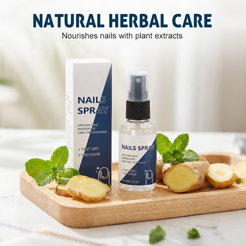 Herbal Nail Repair Spray – Quick-Dry & Nourishing
