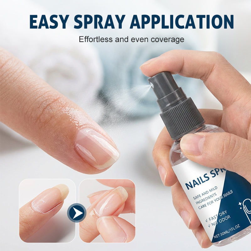 Herbal Nail Repair Spray – Quick-Dry & Nourishing