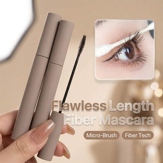 Fiber Mascara – Lengthening & Curling, 24H Waterproof, Smudge-Proof