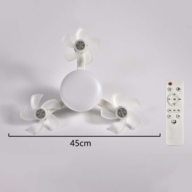 Foldable LED Ceiling Fan Light – Remote & Smart Controls