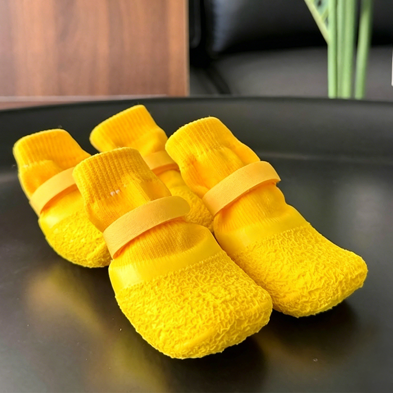 Waterproof Dog Shoes – Non-Slip, Breathable & Secure Fit