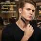 Foldable Straight Razor – 270° Pivot & Ergonomic Precision