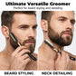 Foldable Straight Razor – 270° Pivot & Ergonomic Precision