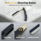 Foldable Straight Razor – 270° Pivot & Ergonomic Precision