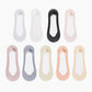 Women's Ultra-Invisible Sheer Mesh Low-Cut No Show Socks