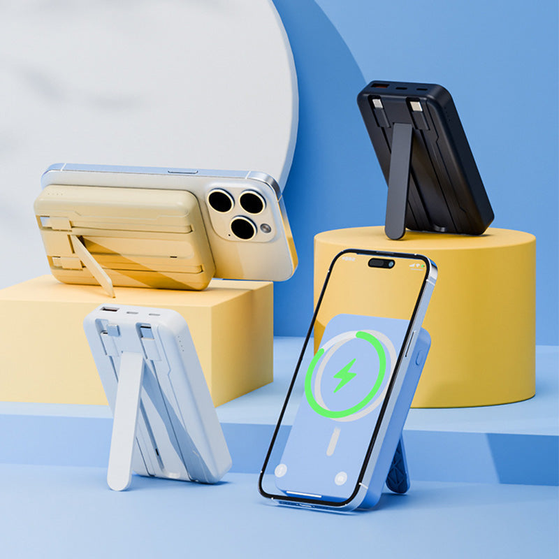 Power Any Device Instantly! No-Heat Stand-Up Wireless Power Bank