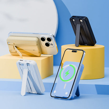 Power Any Device Instantly! No-Heat Stand-Up Wireless Power Bank