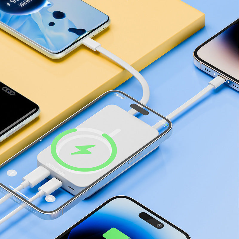 Power Any Device Instantly! No-Heat Stand-Up Wireless Power Bank