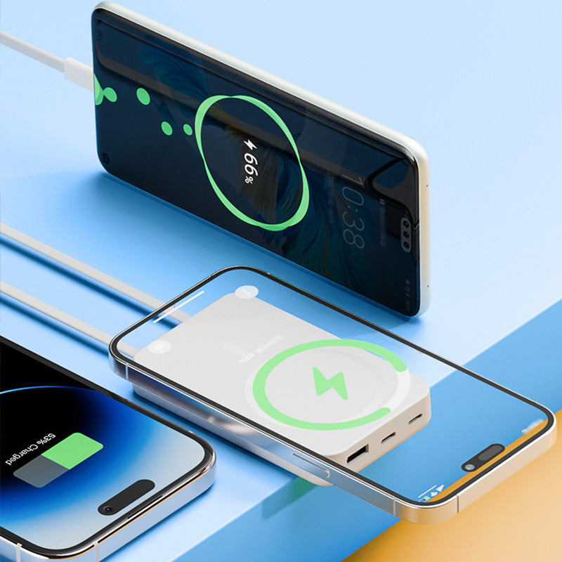 Power Any Device Instantly! No-Heat Stand-Up Wireless Power Bank