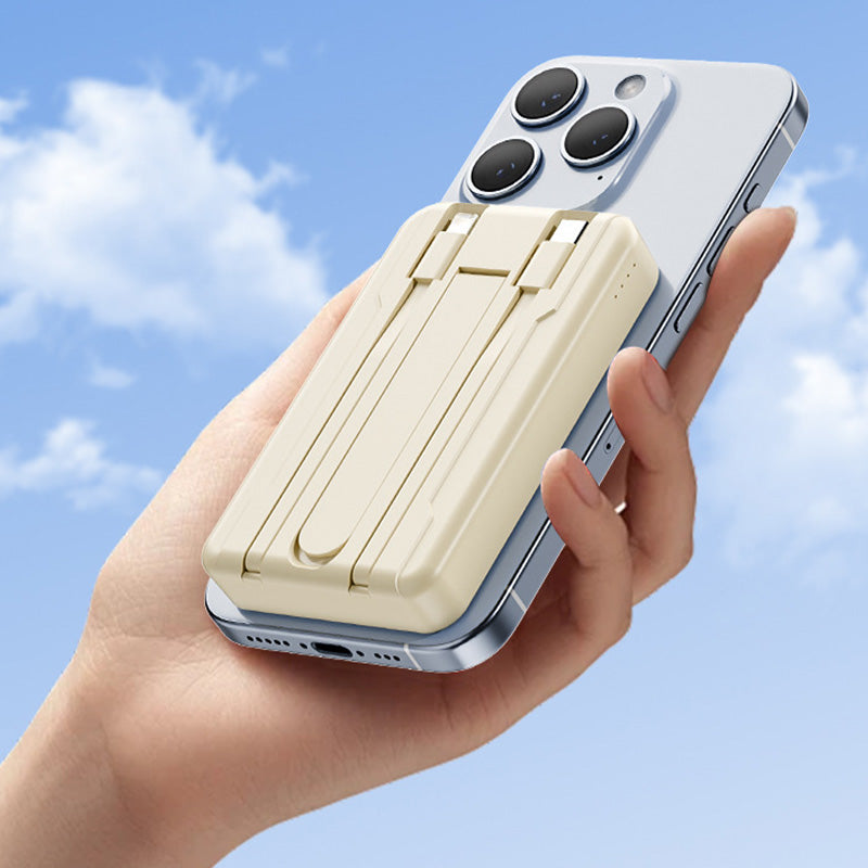 Power Any Device Instantly! No-Heat Stand-Up Wireless Power Bank
