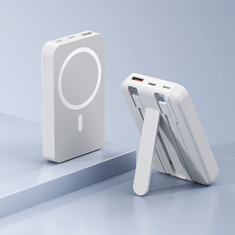 Power Any Device Instantly! No-Heat Stand-Up Wireless Power Bank