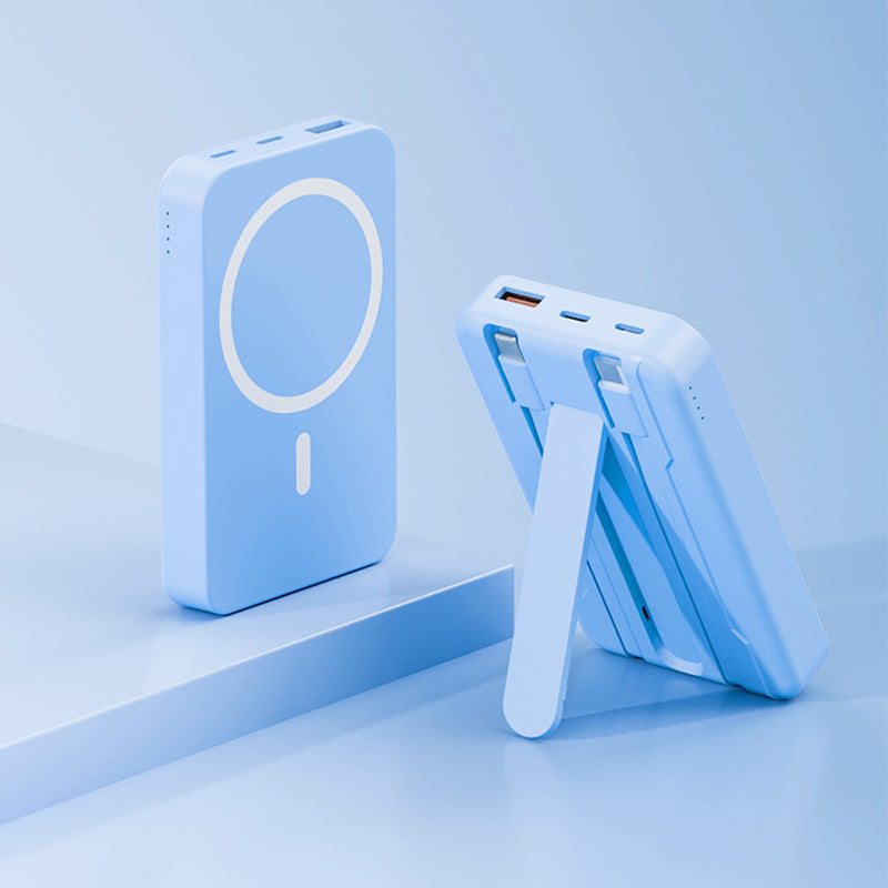 Power Any Device Instantly! No-Heat Stand-Up Wireless Power Bank