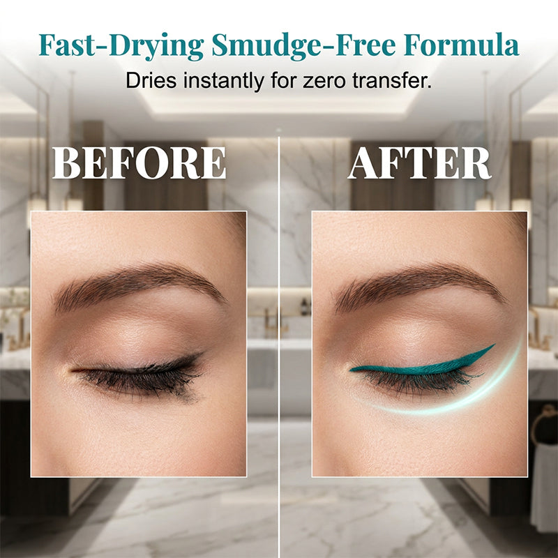 Ultra-Fine Waterproof Eyeliner – Smudge-Proof & Long-Lasting