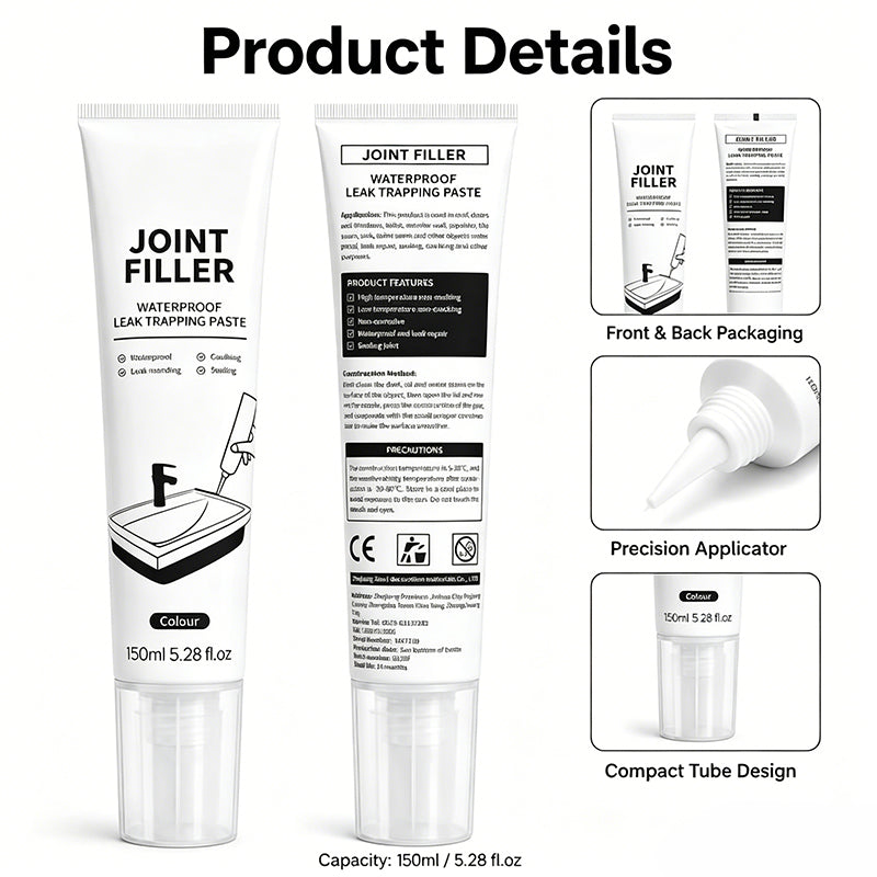 🏠  30-Min Caulk Sealant – No Gun & Mold-Proof Joint Formula