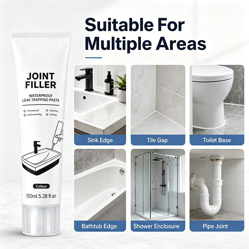 🏠  30-Min Caulk Sealant – No Gun & Mold-Proof Joint Formula