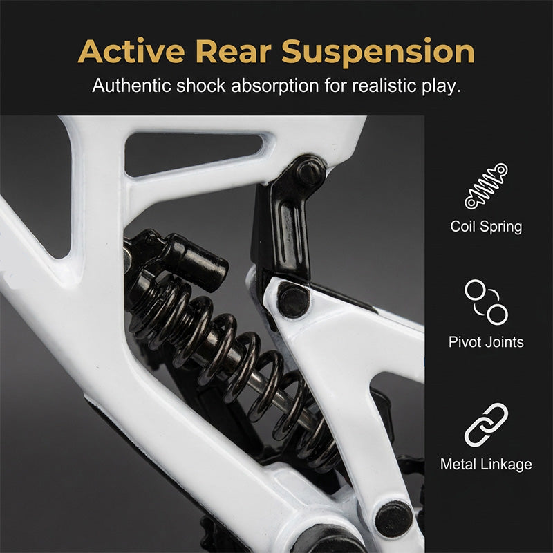 Add Desk Energy Instantly! Realistic Mini Alloy Mountain Bike Model