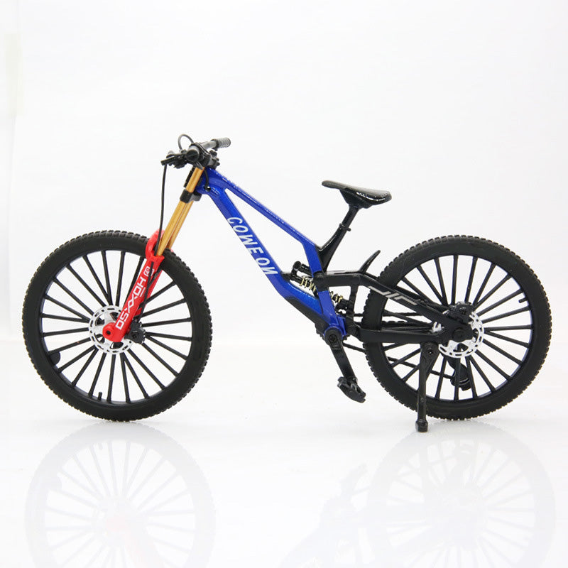 Add Desk Energy Instantly! Realistic Mini Alloy Mountain Bike Model