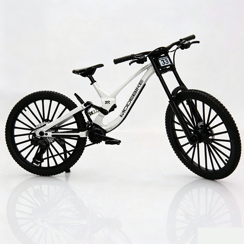 Add Desk Energy Instantly! Realistic Mini Alloy Mountain Bike Model