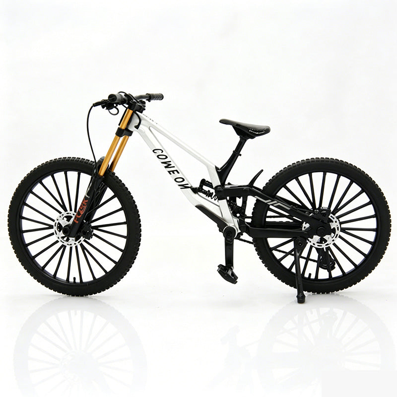 Add Desk Energy Instantly! Realistic Mini Alloy Mountain Bike Model