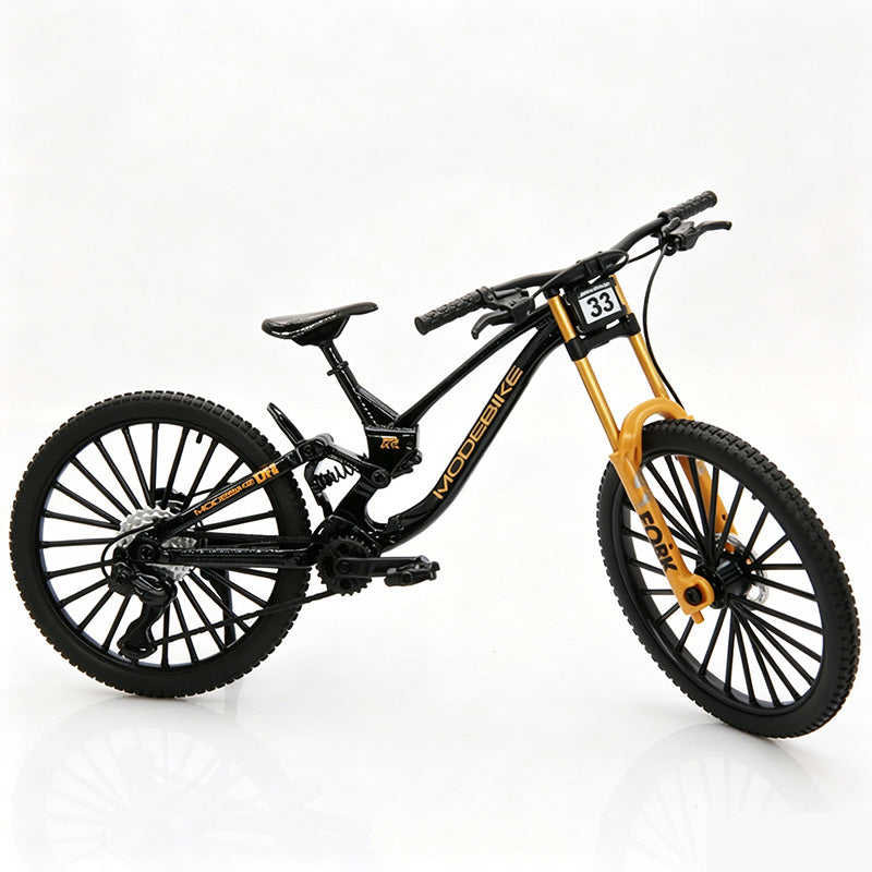 Add Desk Energy Instantly! Realistic Mini Alloy Mountain Bike Model