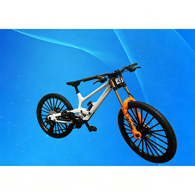 Add Desk Energy Instantly! Realistic Mini Alloy Mountain Bike Model