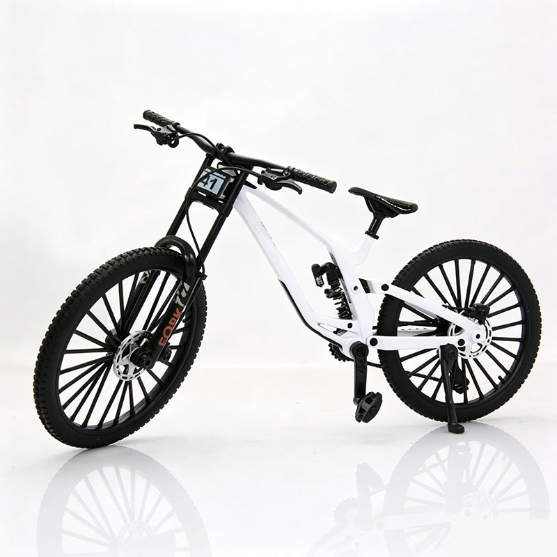 Add Desk Energy Instantly! Realistic Mini Alloy Mountain Bike Model