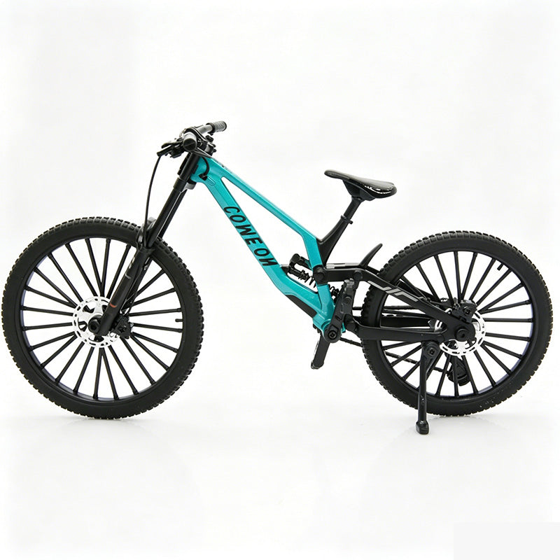 Add Desk Energy Instantly! Realistic Mini Alloy Mountain Bike Model