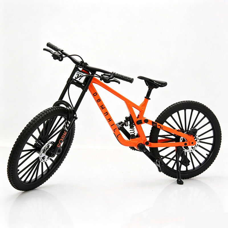 Add Desk Energy Instantly! Realistic Mini Alloy Mountain Bike Model