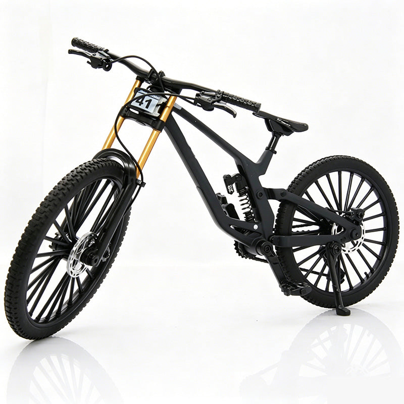 Add Desk Energy Instantly! Realistic Mini Alloy Mountain Bike Model