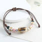Adjustable Ethnic Style Ceramic Beaded Bracelet