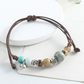 Adjustable Ethnic Style Ceramic Beaded Bracelet